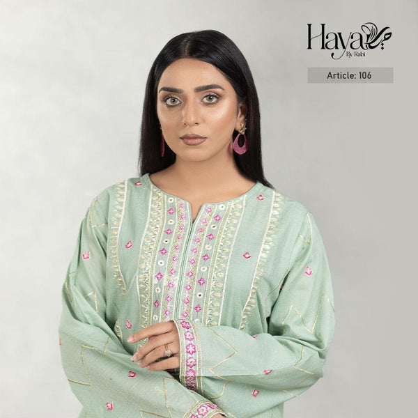 Green Kurti Pink Golden Embroidery